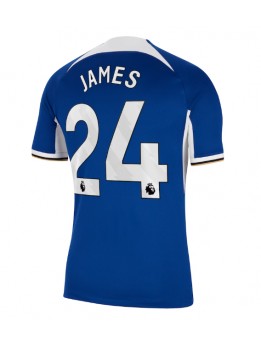 Moški Nogometna dresi replika Chelsea Reece James #24 Domači 2023-24 Kratek rokav